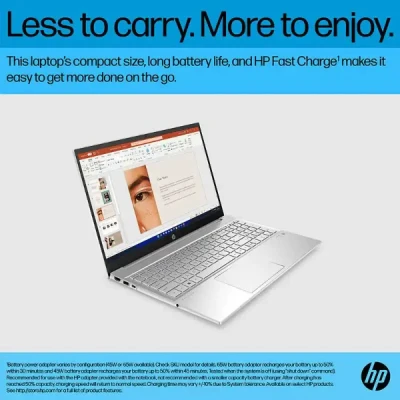 HP Pavilion Laptop 15-EH2024AU, AMD Ryzen™ 5 processor, Fingerprint reader, Backlit KBD
